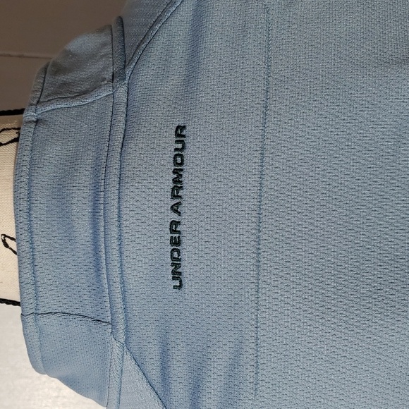 Under Armour- Mens Loose Fit Performance Jacket Coat Light Blue Preppy Sz.XL - Picture 9 of 10